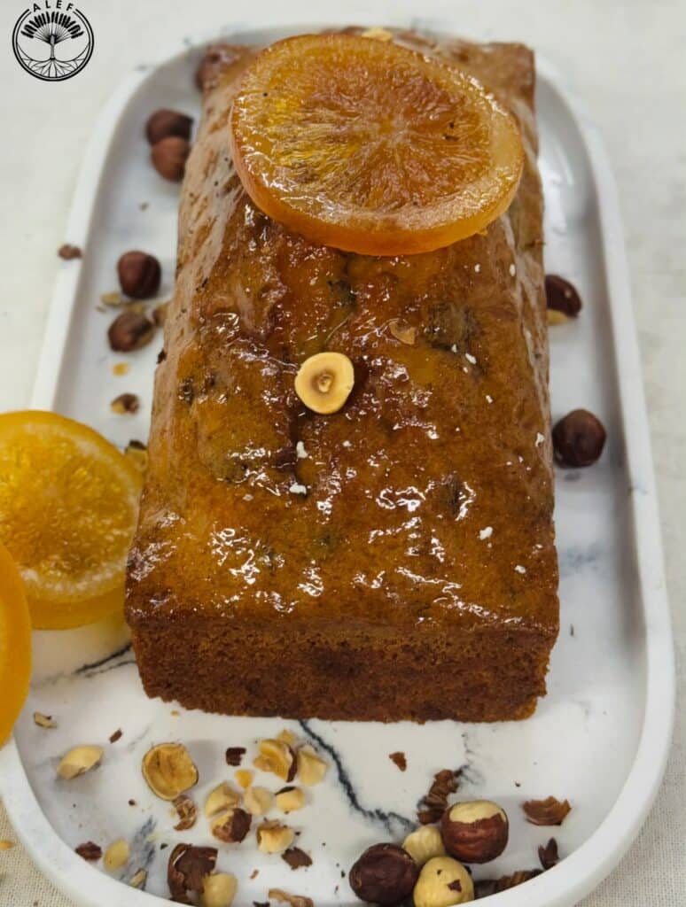Cake Orange Noisette - Boulangerie Alef